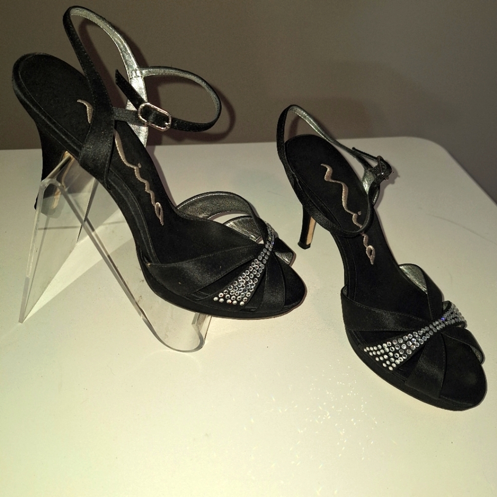 Nina dressy black heels